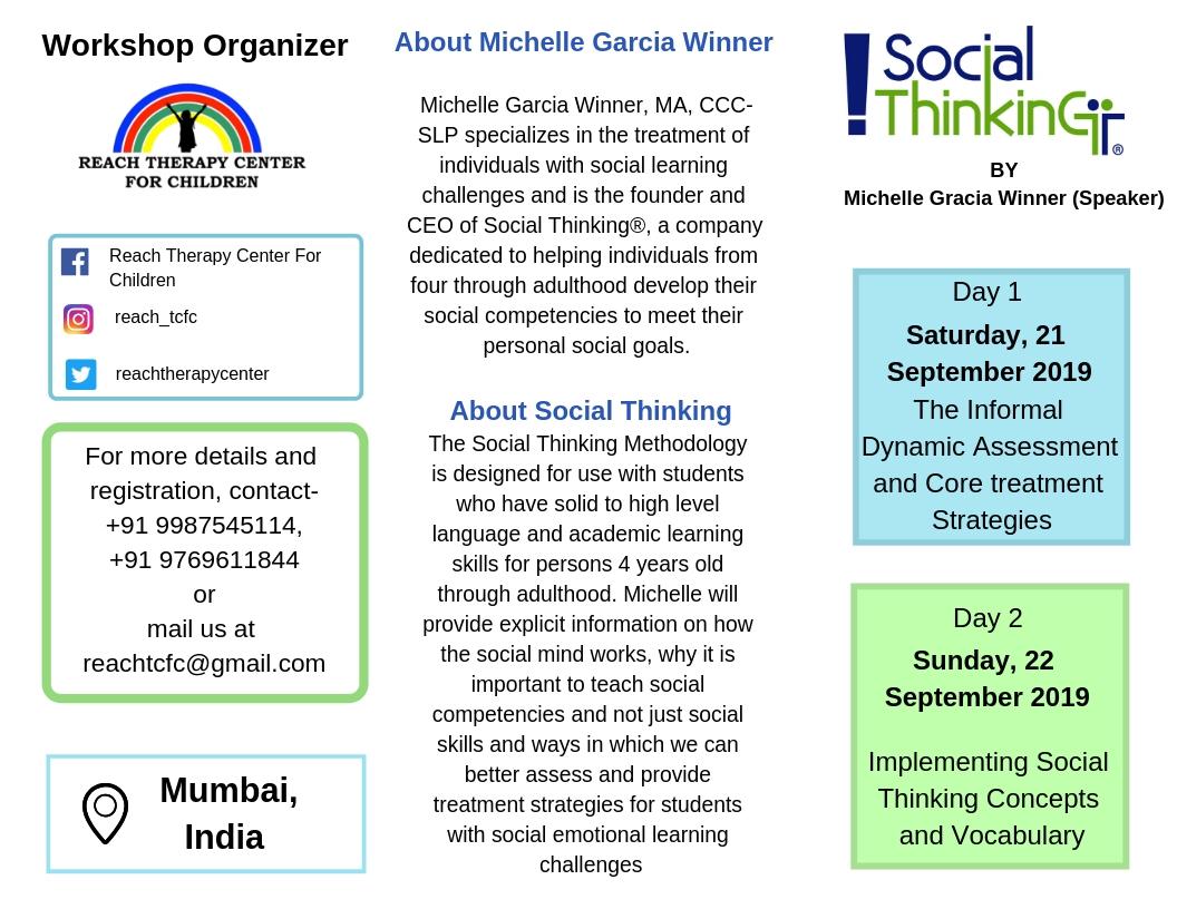Social Thinking Workshop
